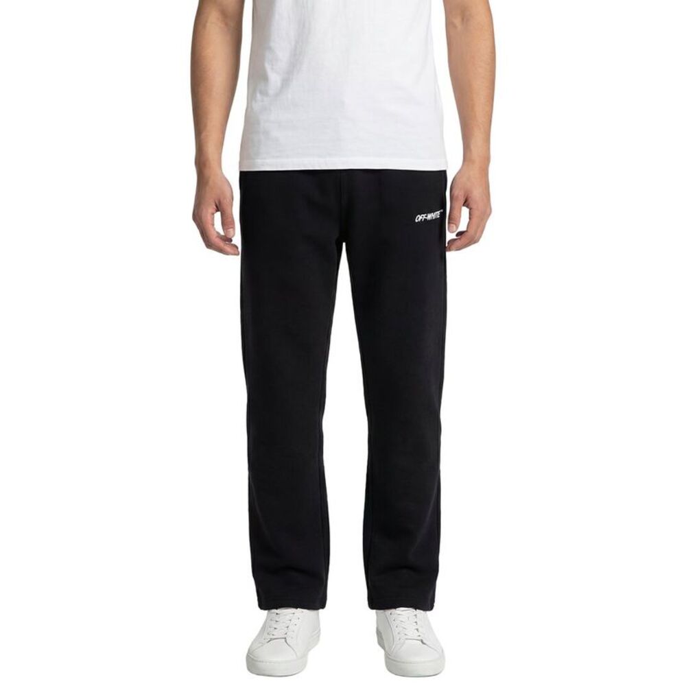 Off-White™ Mens  Virgil Chalk Arrow Sweatpant, Black